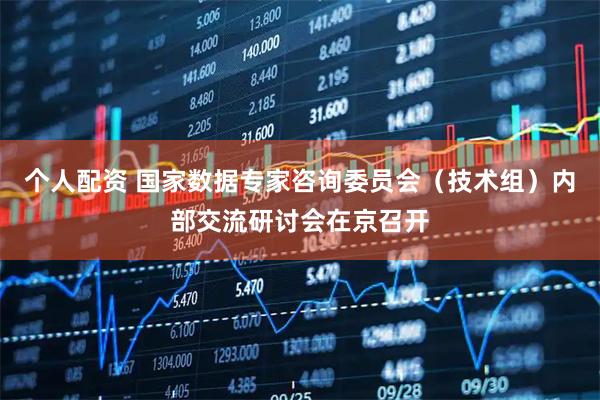 個(gè)人配資 國(guó)家數(shù)據(jù)專(zhuān)家咨詢(xún)委員會(huì)（技術(shù)組）內(nèi)部交流研討會(huì)在京召開(kāi)